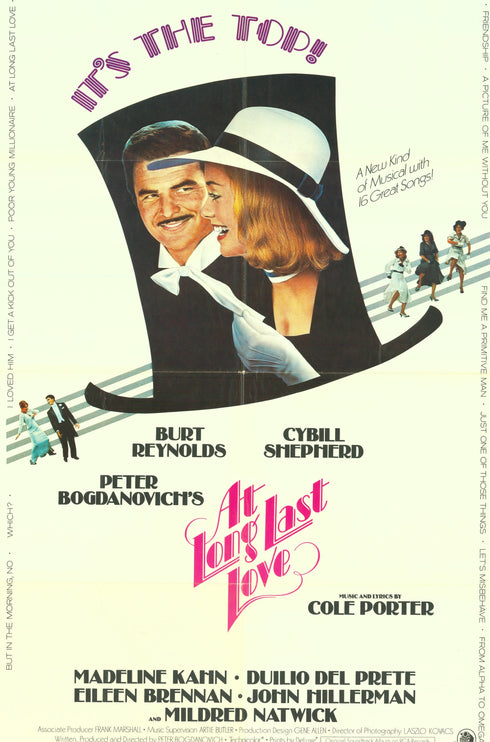 at long last love 1975 one sheet poster folded
